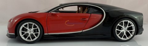 BUGATTI Chiron 1:18 red black model BBurago 11040 BUGATTI Chiron 1:18 red black model BBurago 11040