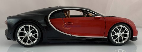 BUGATTI Chiron 1:18 red black model BBurago 11040 BUGATTI Chiron 1:18 red black model BBurago 11040