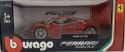 FERRARI 488 GTB bordowy model 1:24 Bburago 26013