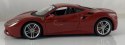 FERRARI 488 GTB bordowy model 1:24 Bburago 26013