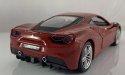 FERRARI 488 GTB bordowy model 1:24 Bburago 26013