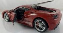 FERRARI 488 GTB bordowy model 1:24 Bburago 26013