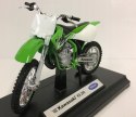 KAWASAKI KX 250 2002 r. model 1:18 Welly metalowy