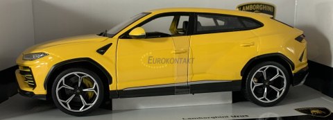 LAMBORGHINI Urus yellow 1:18 model BBurago 11042 LAMBORGHINI Urus yellow 1:18 model BBurago 11042