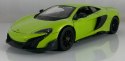 McLaren 675 LT Coupe green metal model Welly 1:24