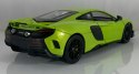 McLaren 675 LT Coupe green metal model Welly 1:24