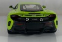 McLaren 675 LT Coupe green metal model Welly 1:24