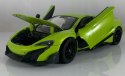 McLaren 675 LT Coupe green metal model Welly 1:24