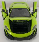 McLaren 675 LT Coupe green metal model Welly 1:24