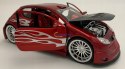 PEUGEOT 206 Tuning red model metal Welly 1:24