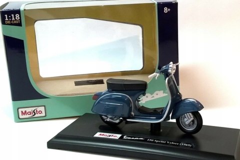 Piaggio Vespa Sprint Veloce skuter 1:18 Maisto Piaggio Vespa Sprint Veloce skuter 1:18 Maisto