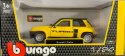 Renault 5 Turbo yellow model Bburago 21088