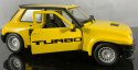 Renault 5 Turbo yellow model Bburago 21088