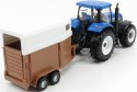 Traktor New Holland T7.315 przyczepa 1:32 BBURAGO