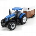 Traktor New Holland T7.315 przyczepa 1:32 BBURAGO