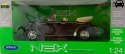 VW Volkswagen Beetle cabrio metal model Welly 1:24