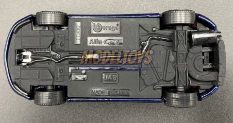 ALFA ROMEO GT model metalowy 1:43 Bburago ALFA ROMEO GT model metalowy 1:43 Bburago