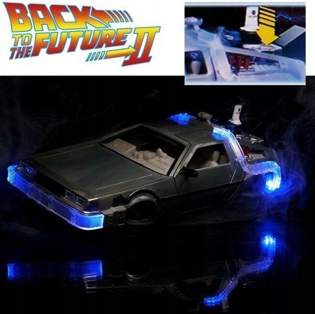 DMC-12 DeLorean Powrót do przyszłości 2 JADA 1:24 DMC-12 DeLorean Powrót do przyszłości 2 JADA 1:24