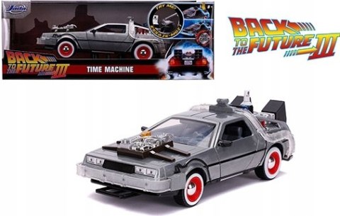 DMC-12 DeLorean Powrót do przyszłości 3 JADA 1:24 DMC-12 DeLorean Powrót do przyszłości 3 JADA 1:24