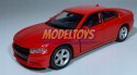 DODGE Charger R/T 2016 czerwony 1:34 Welly 43742F