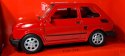 FIAT 126 czerwony MALUCH 1:34 Welly 44022