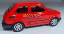 FIAT 126 czerwony MALUCH 1:34 Welly 44022