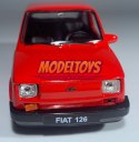 FIAT 126 czerwony MALUCH 1:34 Welly 44022