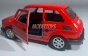 FIAT 126 czerwony MALUCH 1:34 Welly 44022