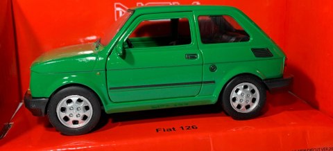 FIAT 126 zielony MALUCH 1:34 Welly 44022