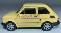 FIAT 126 żółty MALUCH 1:34 Welly 44022