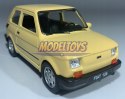 FIAT 126 żółty MALUCH 1:34 Welly 44022