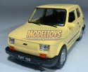 FIAT 126 żółty MALUCH 1:34 Welly 44022