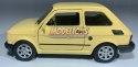 FIAT 126 żółty MALUCH 1:34 Welly 44022