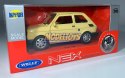 FIAT 126 żółty MALUCH 1:34 Welly 44022