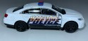 Ford Police Interceptor biały 1:34 Welly 43671