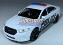 Ford Police Interceptor biały 1:34 Welly 43671