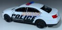 Ford Police Interceptor biały 1:34 Welly 43671