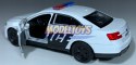 Ford Police Interceptor biały 1:34 Welly 43671