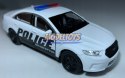 Ford Police Interceptor biały 1:34 Welly 43671