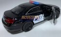 Ford Police Interceptor czarny 1:34 Welly 43671