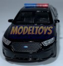 Ford Police Interceptor czarny 1:34 Welly 43671