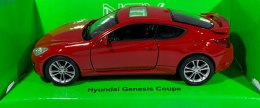 Hyundai Genesis Coupe czerwony 1:34 Welly 43628