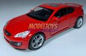 Hyundai Genesis Coupe czerwony 1:34 Welly 43628