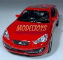 Hyundai Genesis Coupe czerwony 1:34 Welly 43628