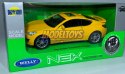 Hyundai Genesis Coupe żółty 1:34 Welly 43628