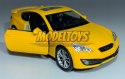 Hyundai Genesis Coupe żółty 1:34 Welly 43628