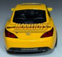 Hyundai Genesis Coupe żółty 1:34 Welly 43628