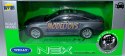 Jaguar XJ 2010 szary 1:34 Welly 43652