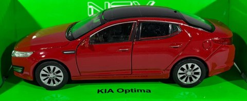 KIA Optima czerwona 1:34 Welly 43636 KIA Optima czerwona 1:34 Welly 43636
