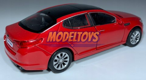 KIA Optima czerwona 1:34 Welly 43636 KIA Optima czerwona 1:34 Welly 43636